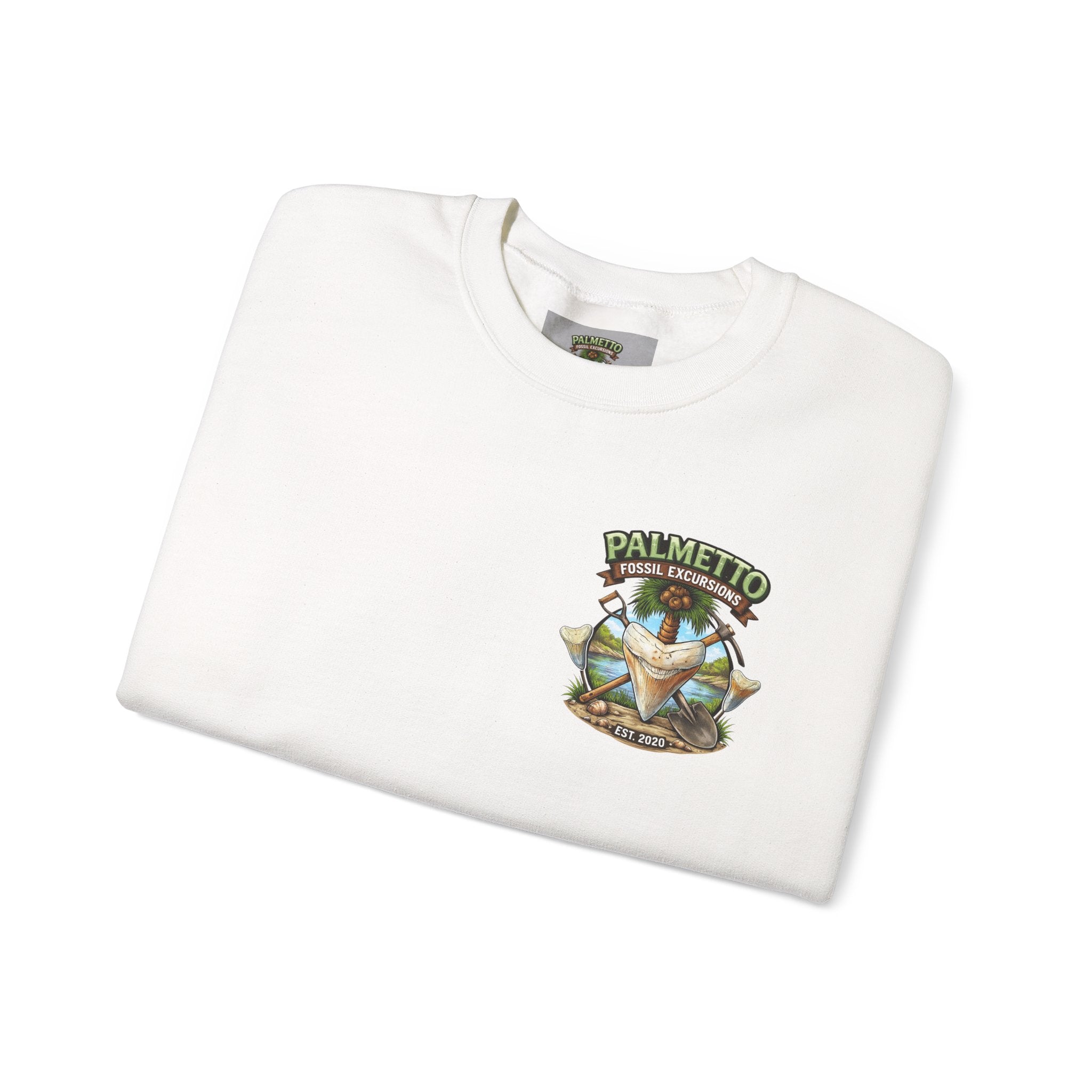 Just Keep Digging Sweatshirt — Palm Beach Shark Tooth Graphic Crewneck